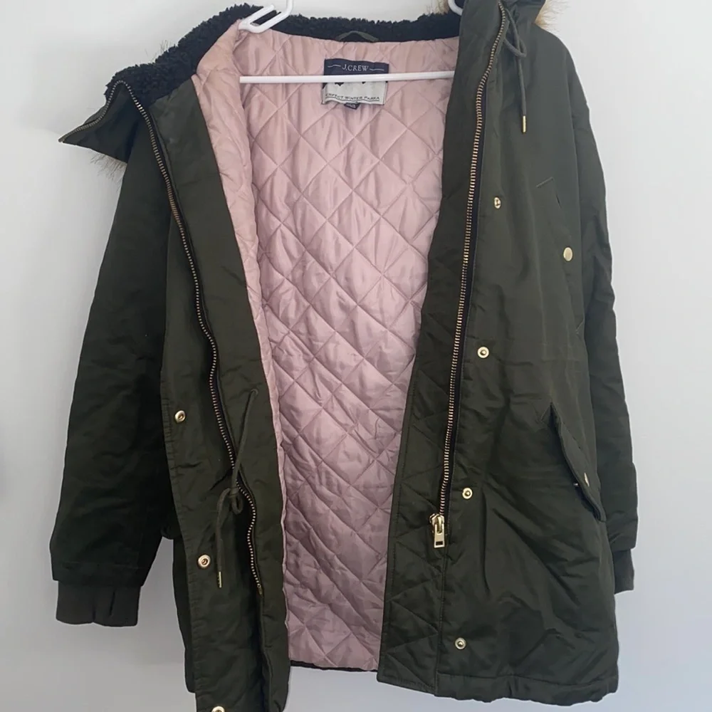 J.Crew Winter Perfect Parka Coat